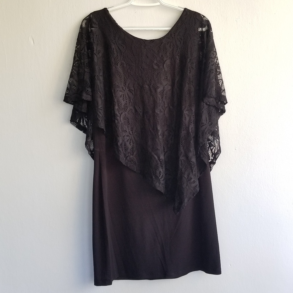 Bodycon and Lace Little Black Dress